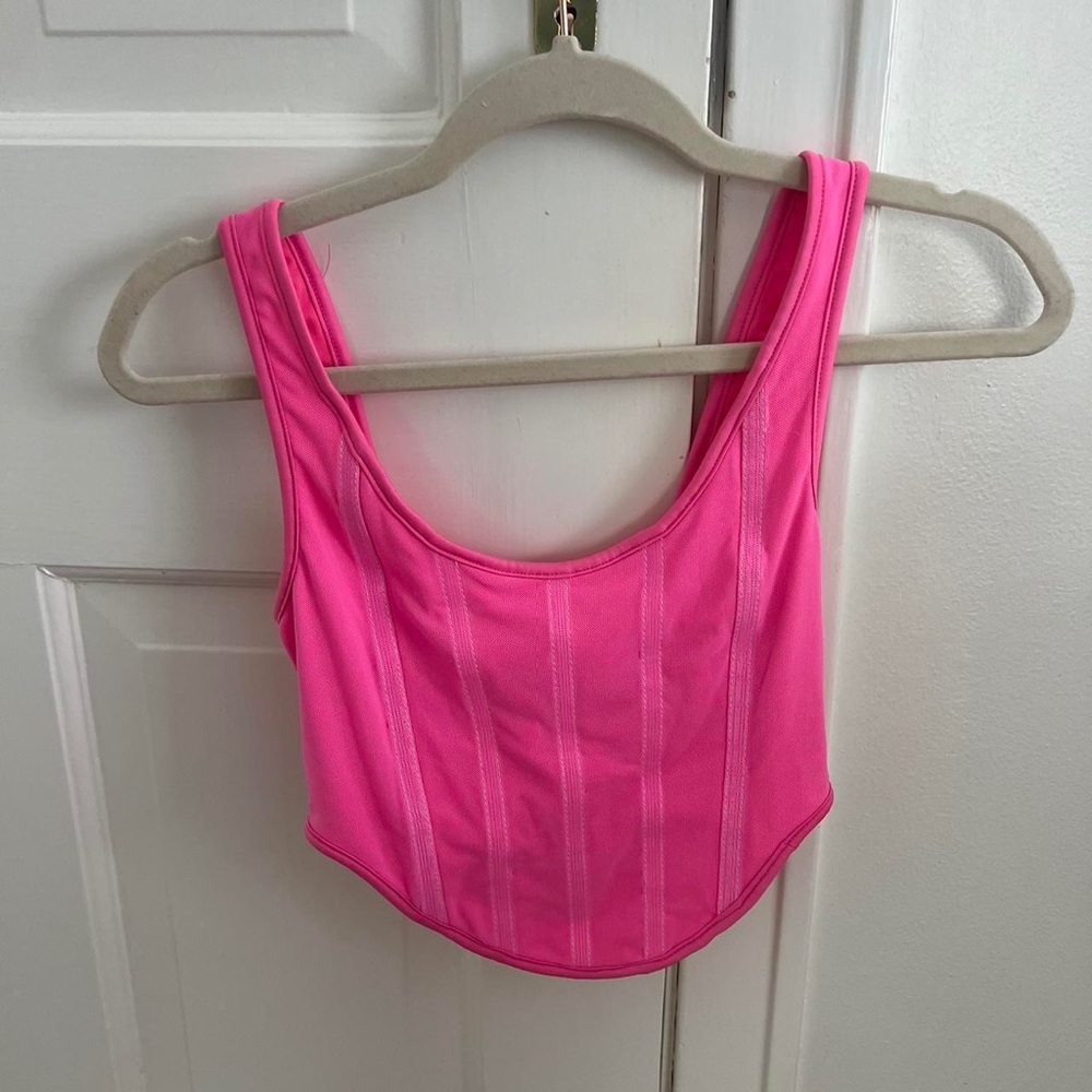 COPY - Blair Corset in Pink From Revolve